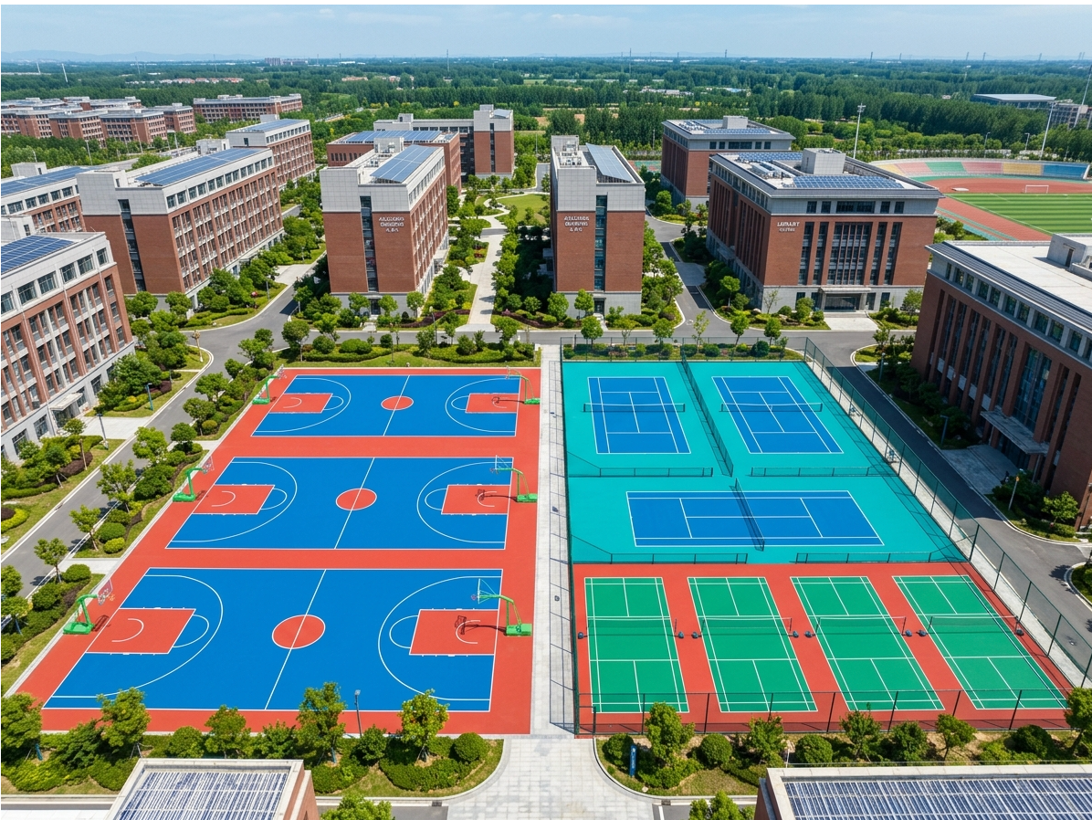 丽江市硅PU球场塑胶跑道 - 哪里好